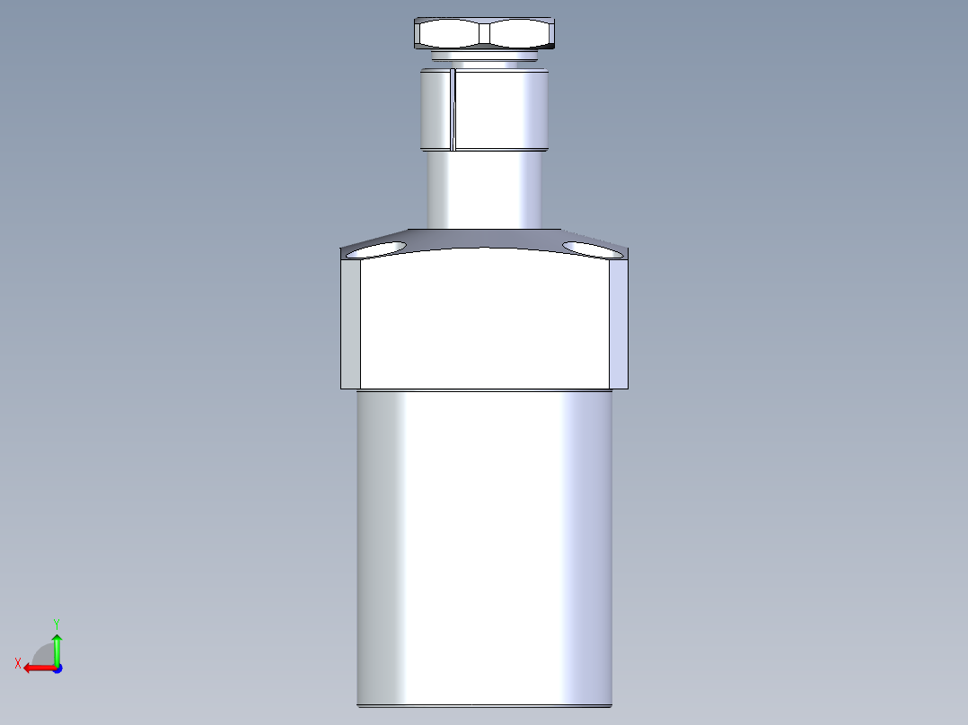 KOSMEKLT0400-CL-Y30多系列多零件图纸模型多系列多零件图纸模型后视图