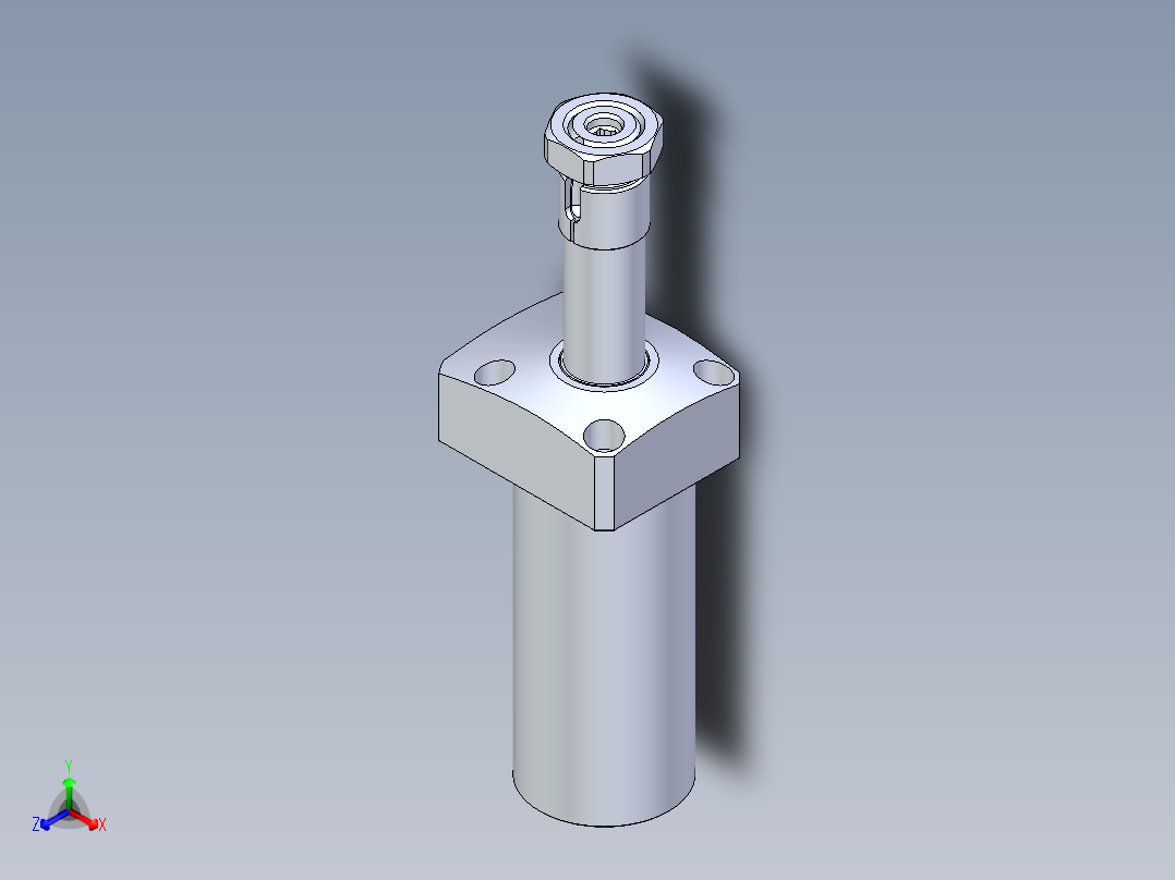 KOSMEKLHA0400-GR-Q25多系列多零件图纸模型