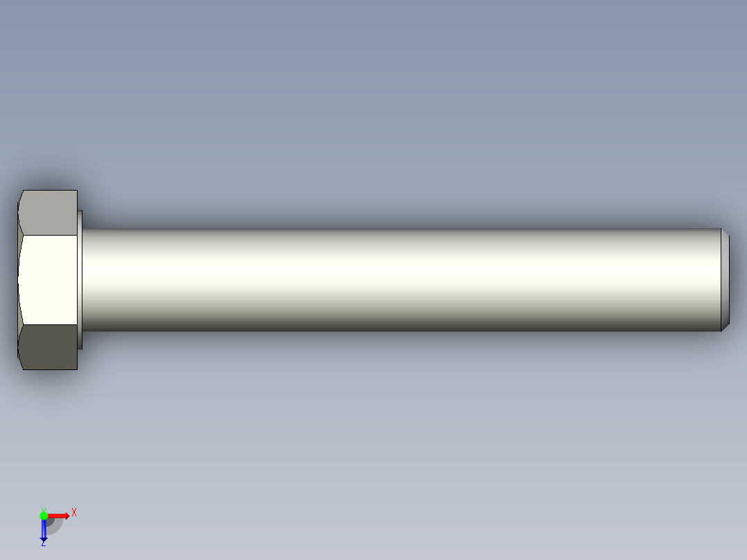 螺钉-DIN_931-M16x2x100_24.stp俯视图