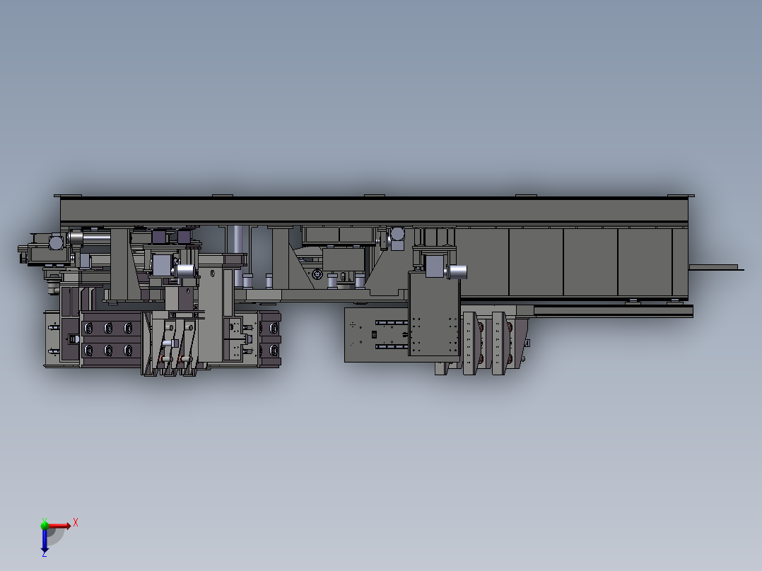 转塔组对焊接工装俯视图