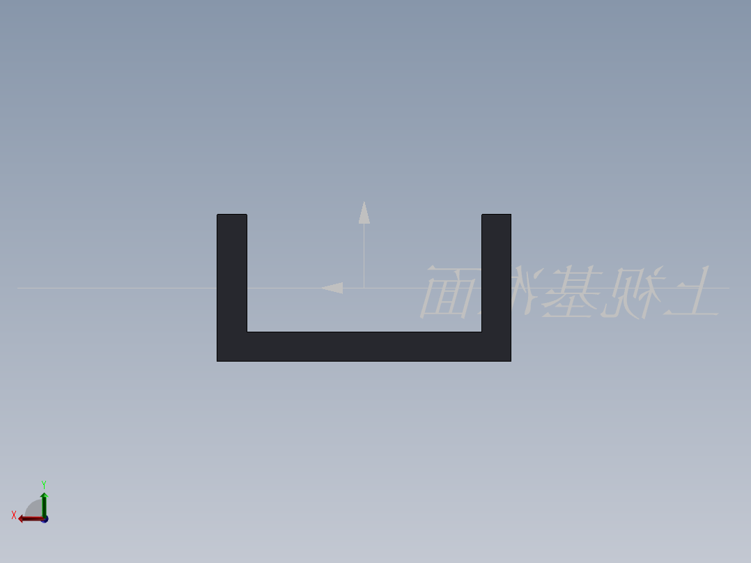 S37 移动支架后视图