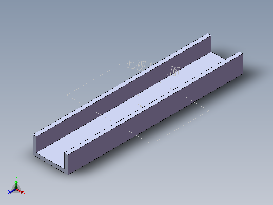 S37 移动支架正等轴测图
