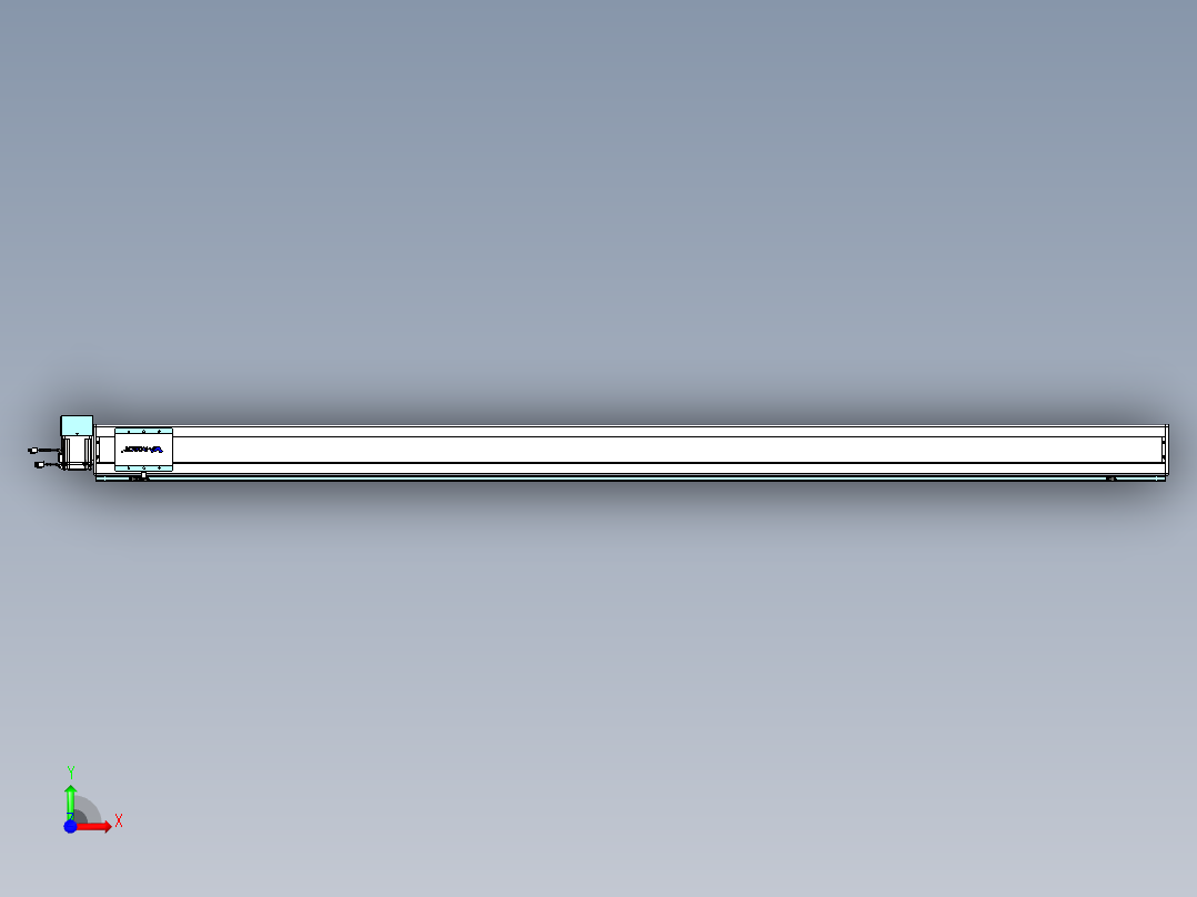 威洛博VBC同步带传动一无尘环境VBC14-L45-S2650-BRU-ZP75-C3前视图