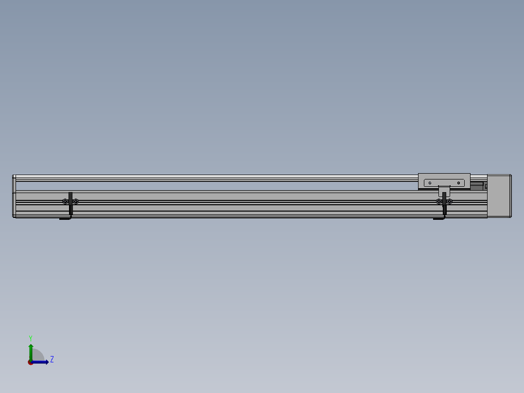 精密模组MY130-T10-650L-BL-P20B-C4-C左视图