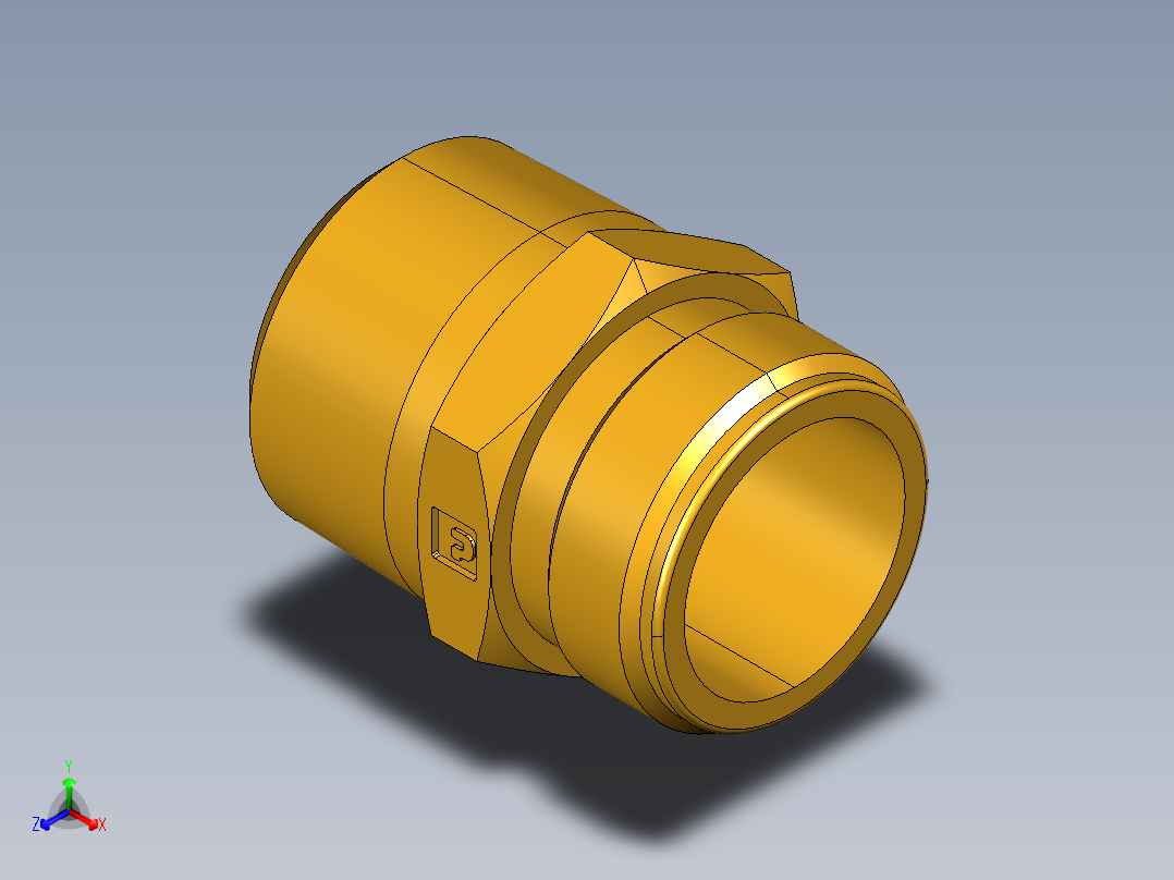 水管接头Male Hose to Male Pipe 71GH-12-12