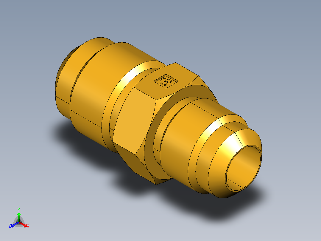 扩口式工业通用硬管接头Union Reducer 42F-10-8