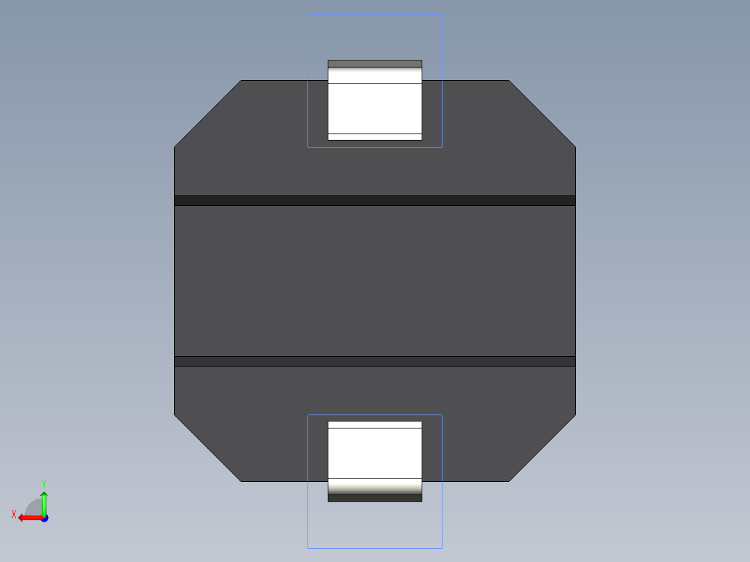 开关继电器保护 SM-1TS009B-XXX0-5000后视图