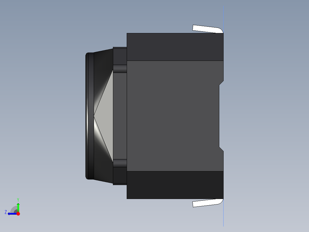开关继电器保护 SM-1TS009B-XXX0-5000右视图