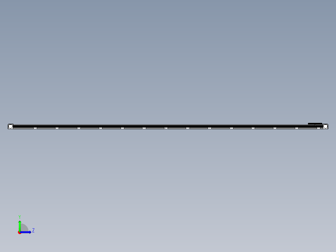 同步带滑台-欧规B8H-L176-S5400-L-ZP40-D3-N5左视图