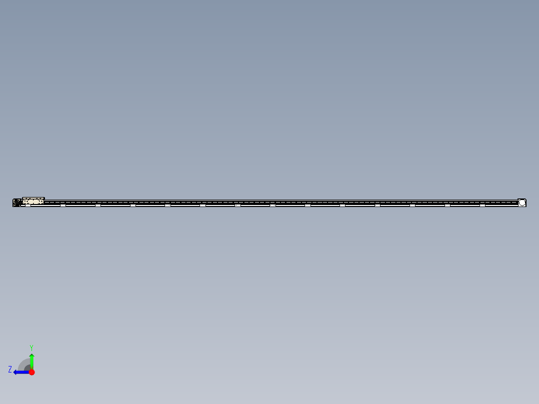 同步带滑台-欧规B8H-L176-S5400-L-ZP40-D3-N5右视图