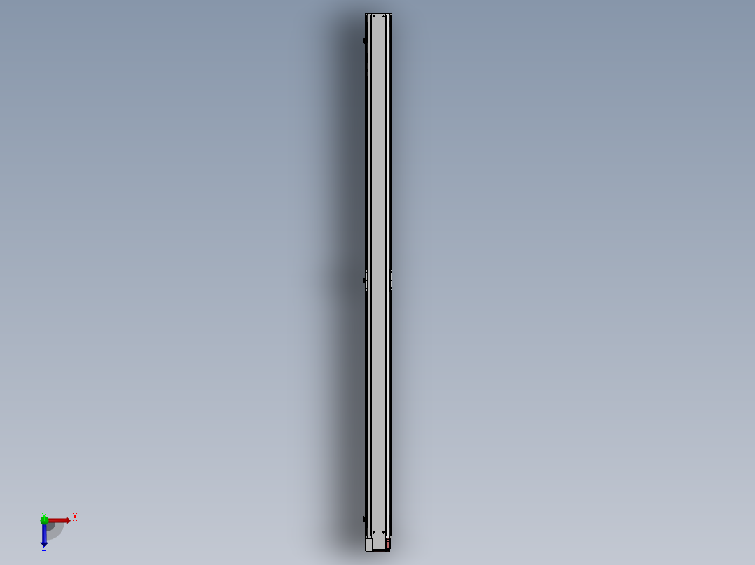 精密模组MT170-L125-3000-LD-M75-C4俯视图