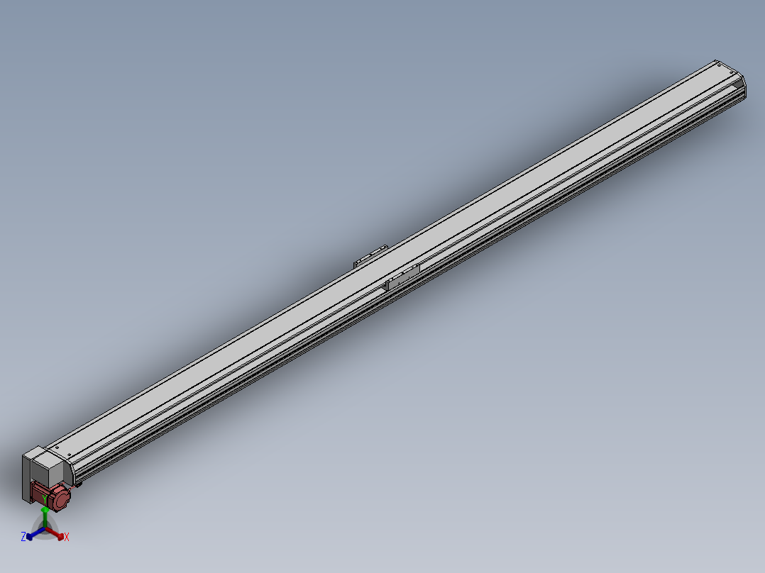 精密模组MT170-L125-3000-LD-M75-C4正等轴测图