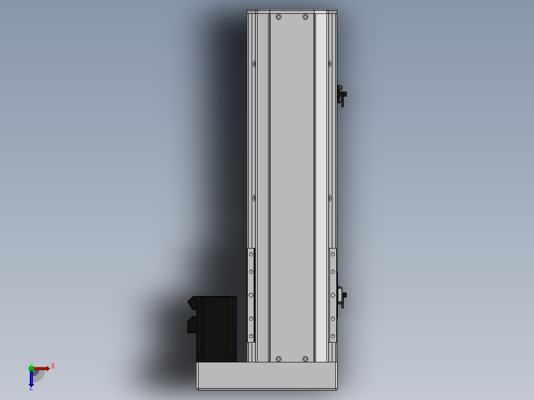 精密模组MY140-T10-300L-BR-P40B-C4-C俯视图