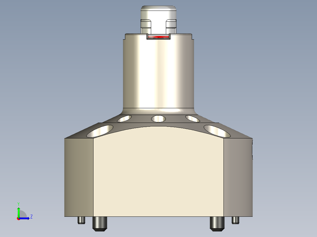 KOSMEKSFA3000-G0N-150-H75多系列多零件图纸模型多系列多零件图纸模型左视图