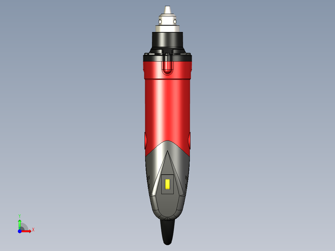 电动研磨机前视图