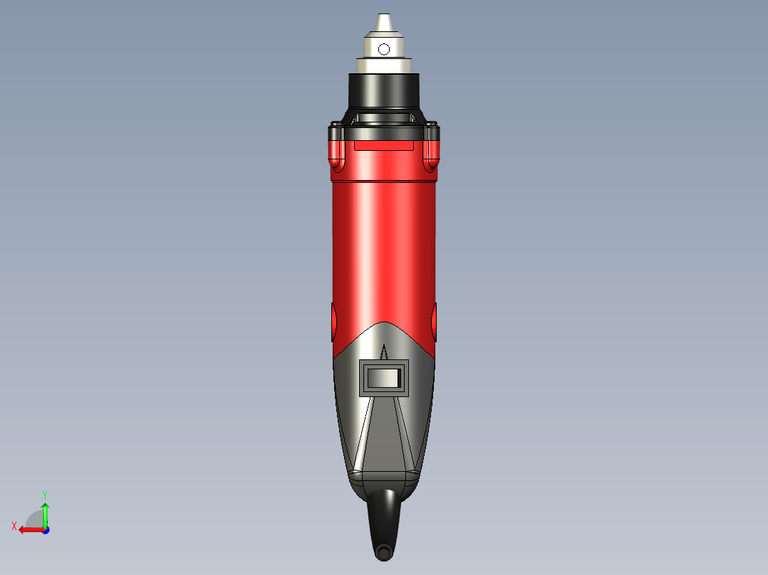 电动研磨机后视图