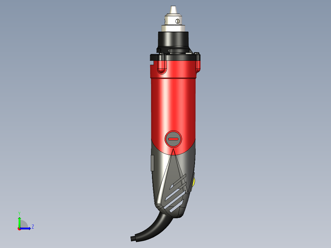 电动研磨机左视图