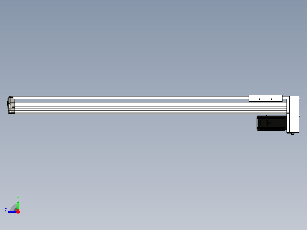 Toyo东佑达直线模组-ETH14-950-BM-400W右视图
