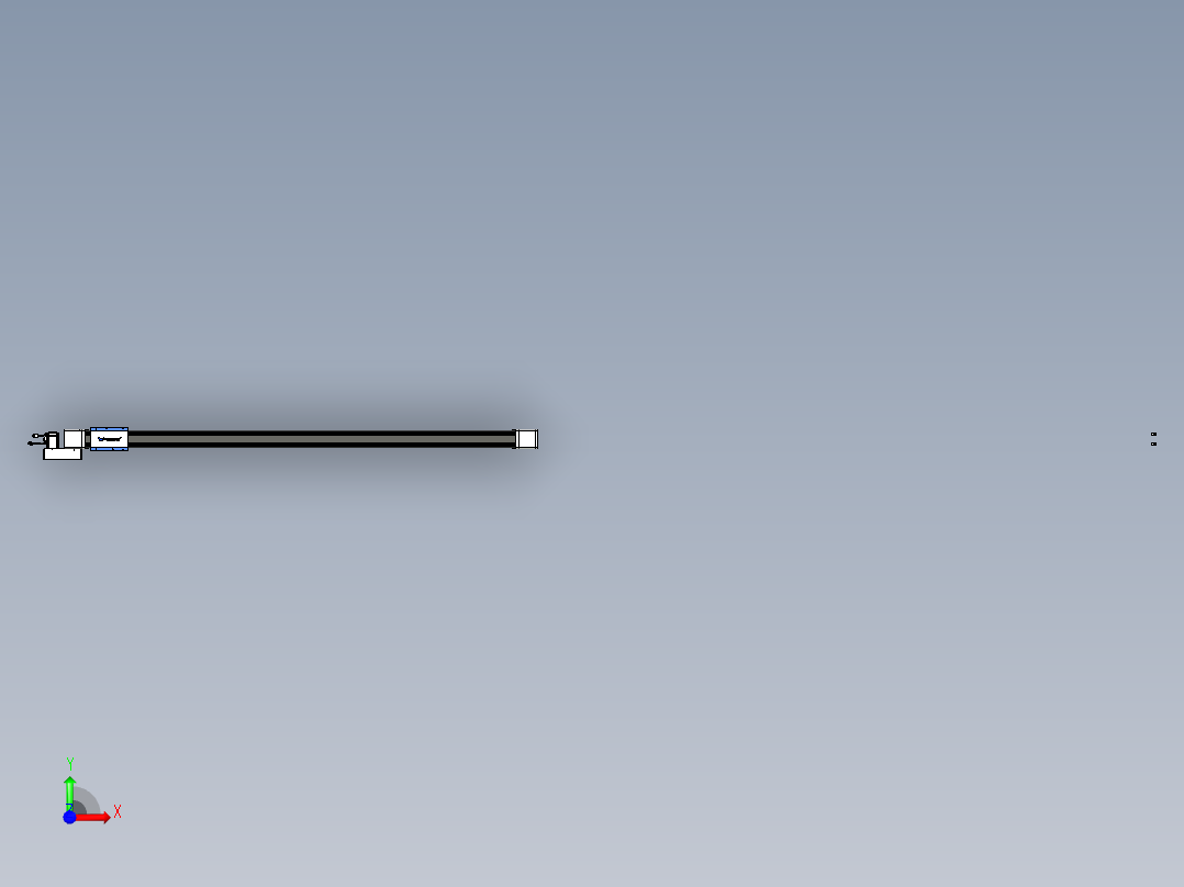 威洛博LB.GB同步带传动--欧规系列GB8-L96-S1850-BL-P40前视图