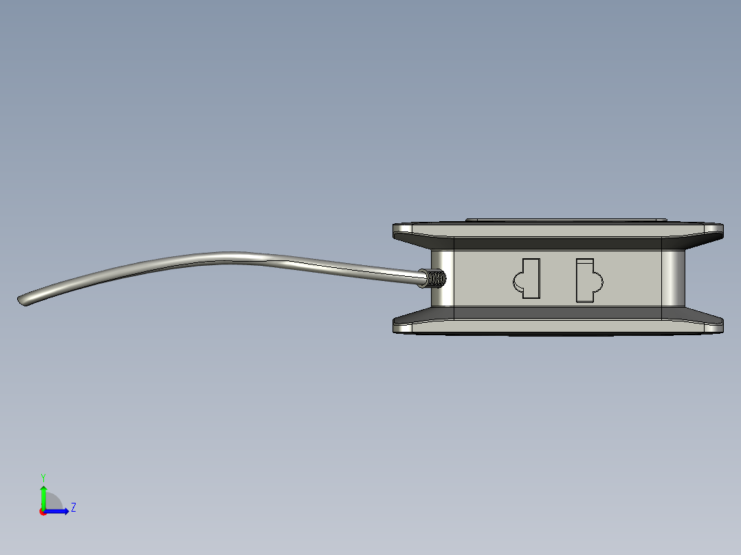 多插位插排STP左视图