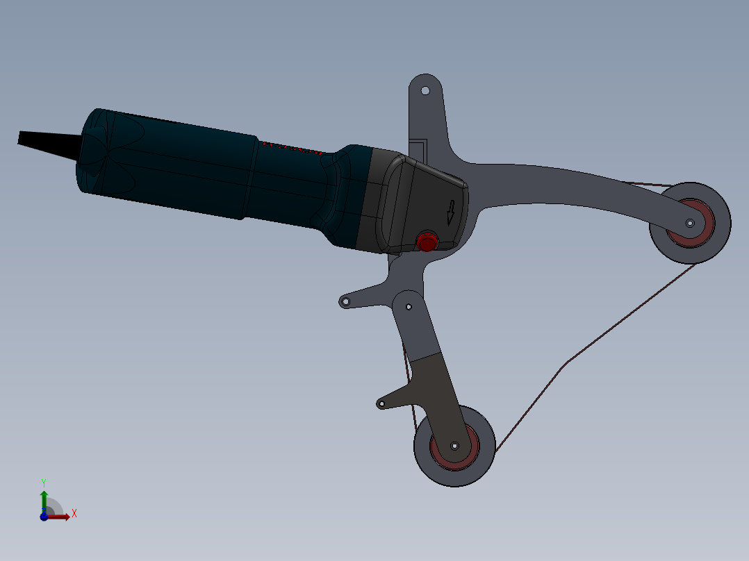 博世磨床前视图