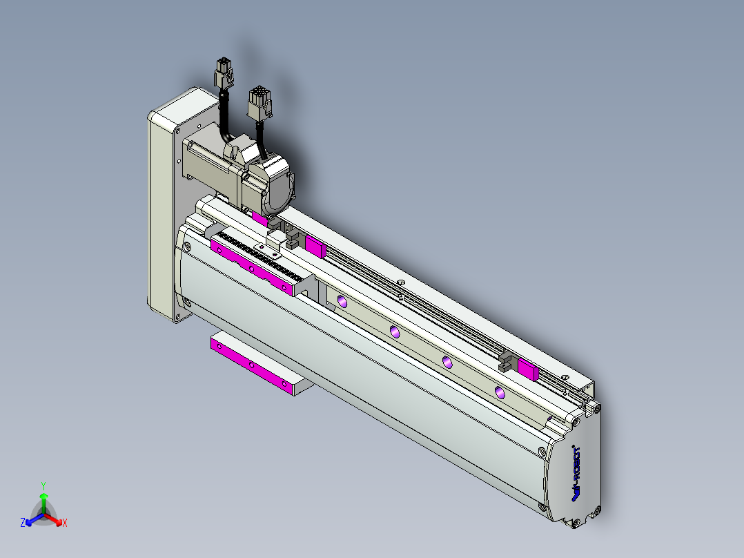 威洛博QF12-Lxx-S240-BR-ZP10-C3正等轴测图