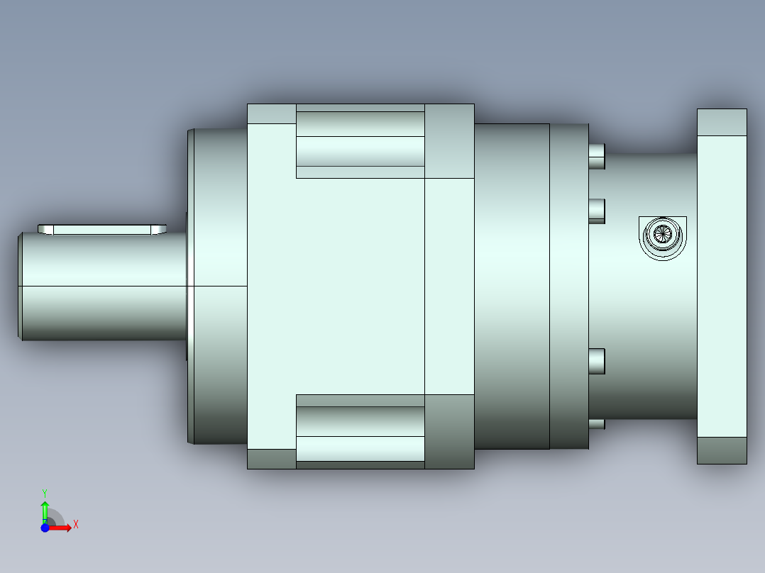 直齿PLX180-L2 32-130-165-M10.stp前视图