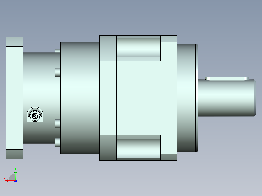 直齿PLX180-L2 32-130-165-M10.stp后视图