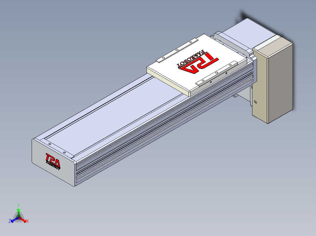 同步带全封闭直线模组TPA-HCB-110D-90-L250-LP-Y-P40-N3