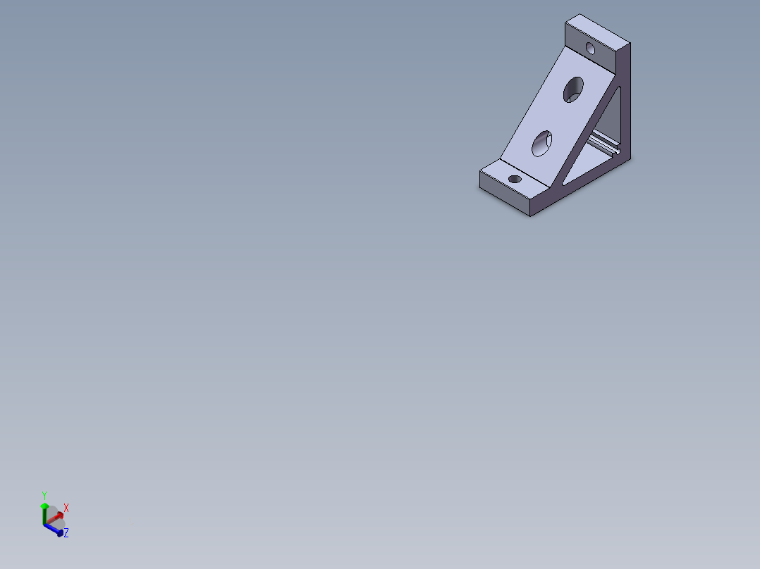 铝型材及其附件3.31.100.60.60.SLDPRT正等轴测图