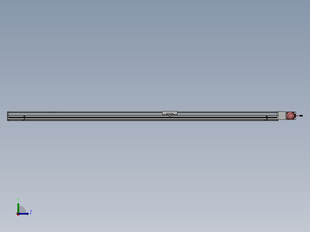 精密模组MT170-L125-2500-R-M75-C4左视图