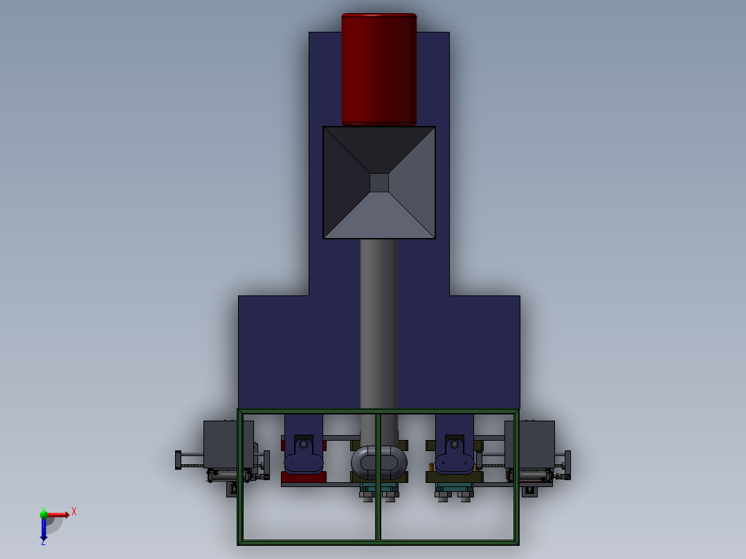 颈部和底部瓶子塑料修剪sw22俯视图