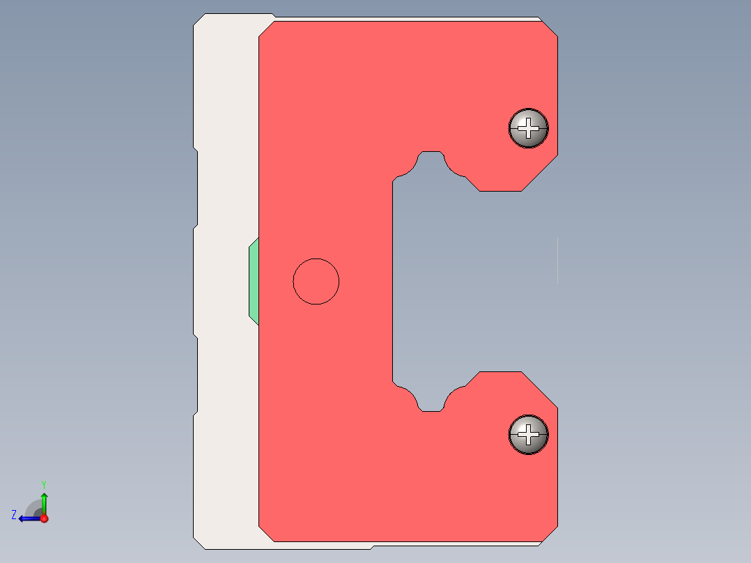 滑块HGH35CAZ0C右视图