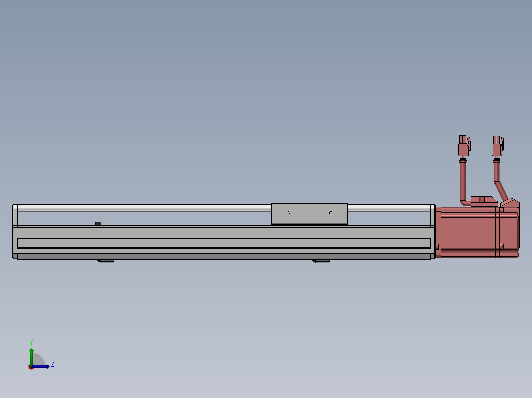 精密模组MY100-T10-250L-BC-P20B-C4-C左视图