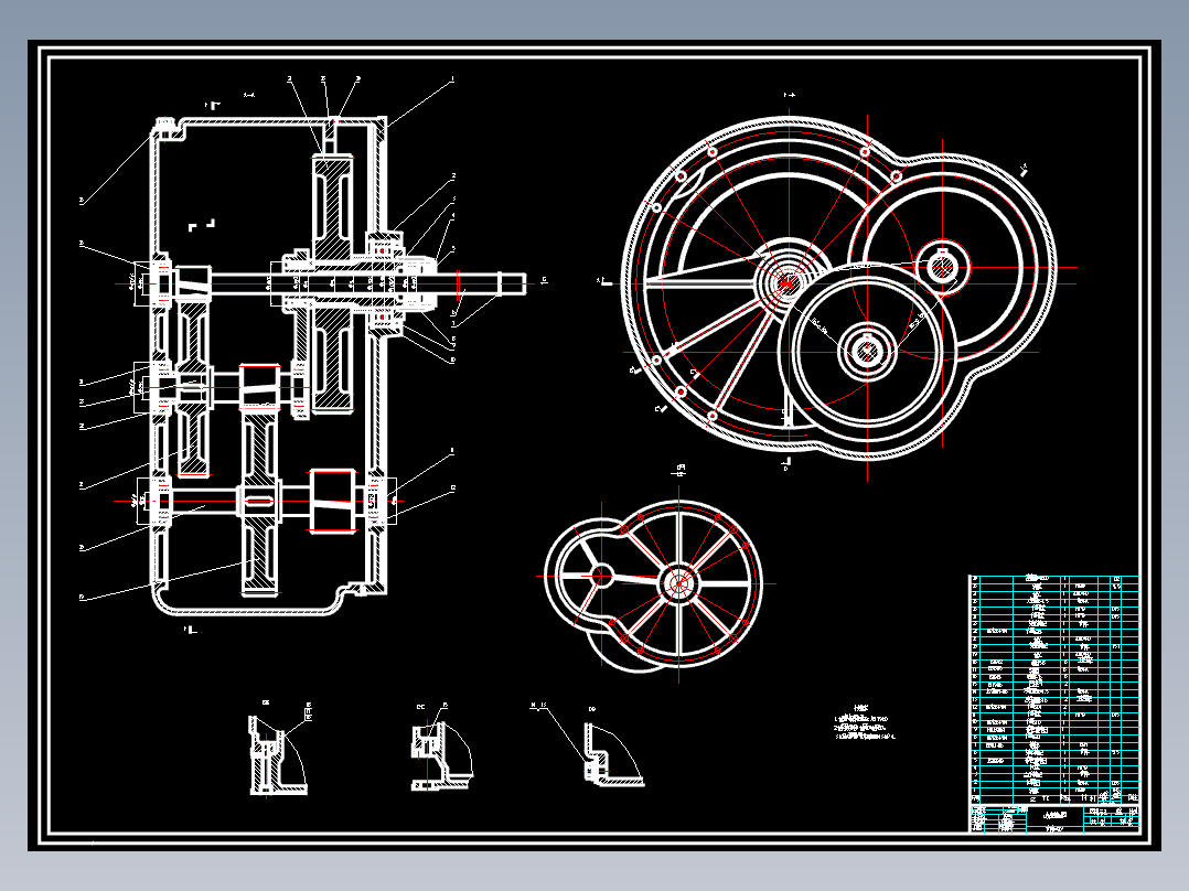 XO1-10tX22.5m桥式起重机的CAD毕业设计图纸CAD652896