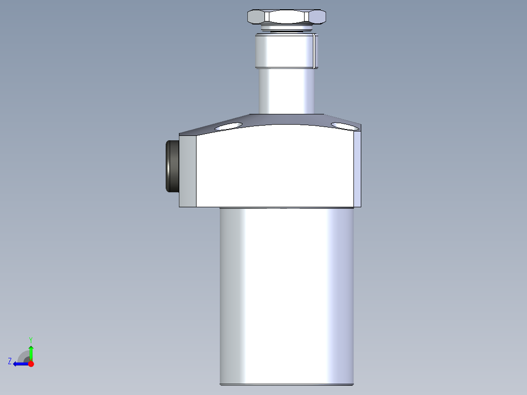 KOSMEKLT0360-CL-Y30多系列多零件图纸模型多系列多零件图纸模型右视图