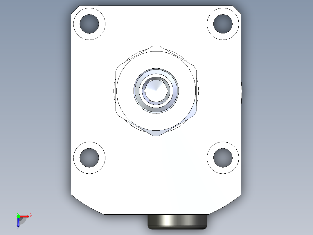 KOSMEKLT0360-CL-Y30多系列多零件图纸模型多系列多零件图纸模型俯视图