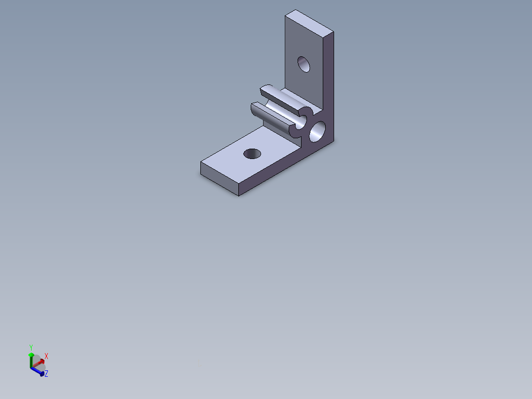 铝型材及其附件3.31.35.20.20.SLDPRT正等轴测图