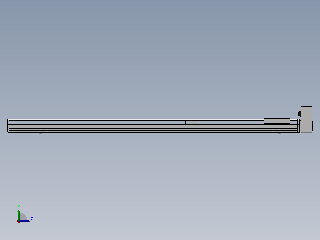 精密模组MT140-L110-1300-LU-M40-C4左视图