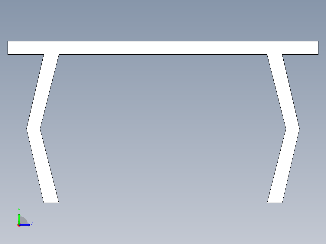 型材-BR 10 SLOT ALUMINIUM INFILL PROFILE KJN523258.STEP左视图
