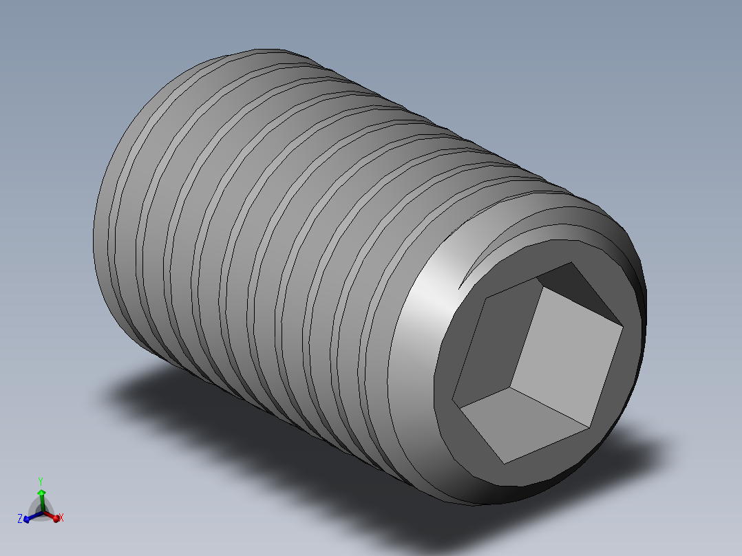 DIN 913-ISO 4026 固定螺钉-M18 L=30.SLDPRT