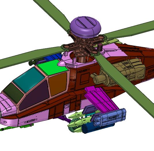 AH-64阿帕奇式攻击直升机