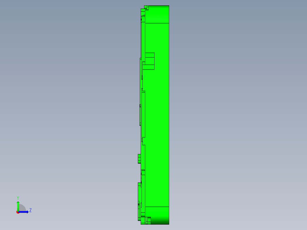 Siva-CNC7-GaiBan-161227左视图