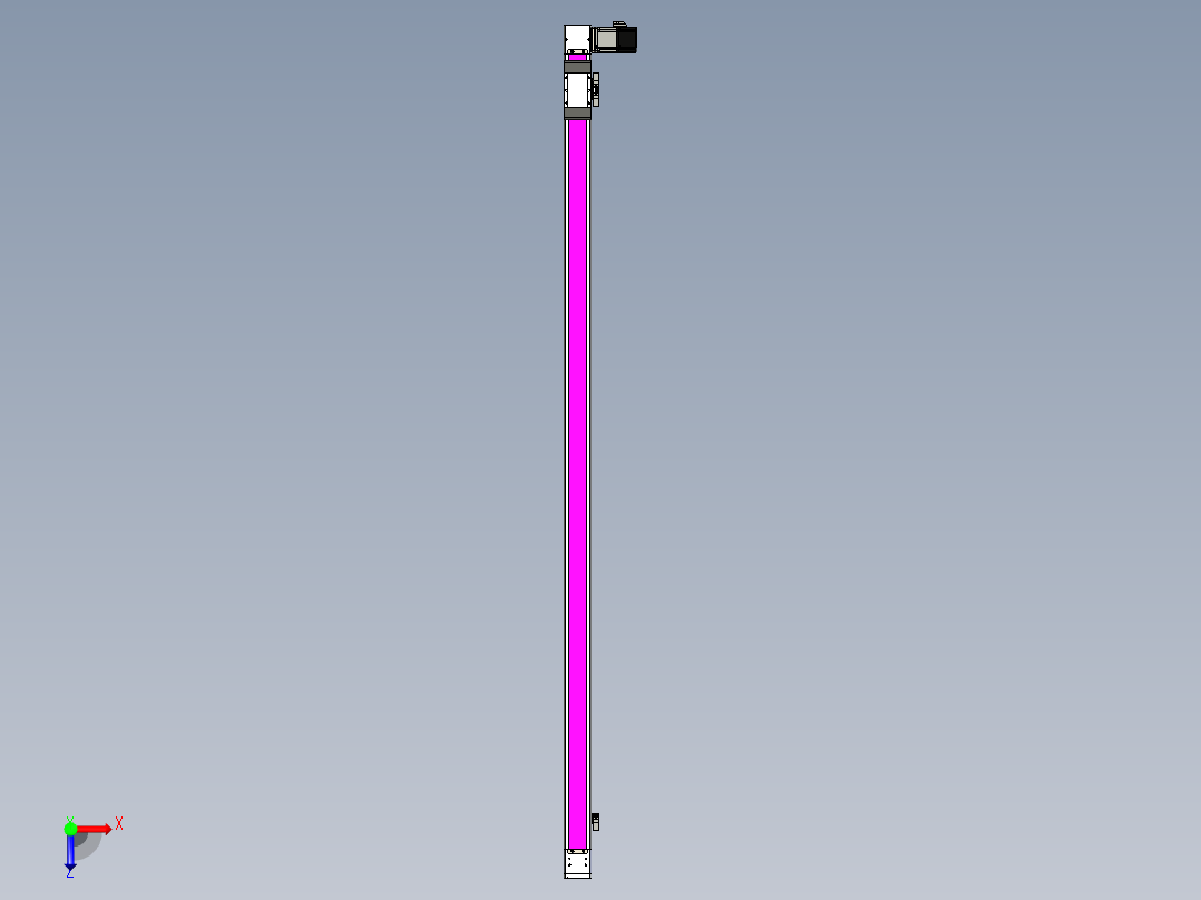 同步带滑台-欧规BC6-L120-S1700-R-P40-D3俯视图