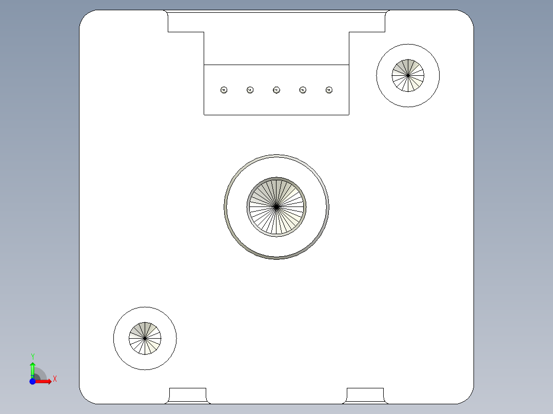 压力传感器DNP-E前视图