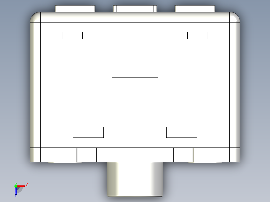 压力传感器DNP-E俯视图