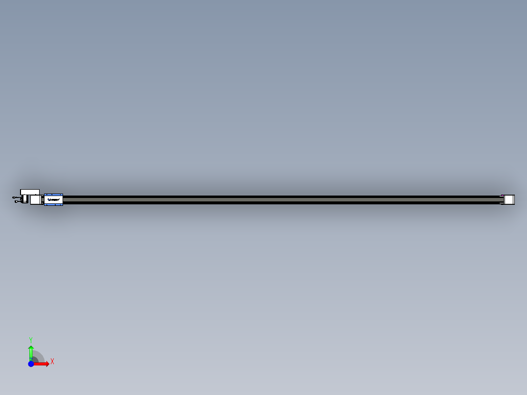 威洛博LB.GB同步带传动--欧规系列GB8-L96-S4200-BR-P40前视图