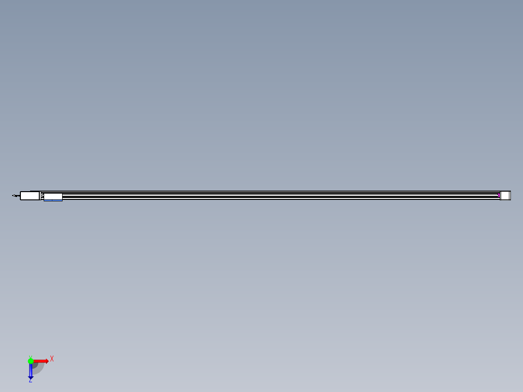 威洛博LB.GB同步带传动--欧规系列GB8-L96-S4200-BR-P40俯视图