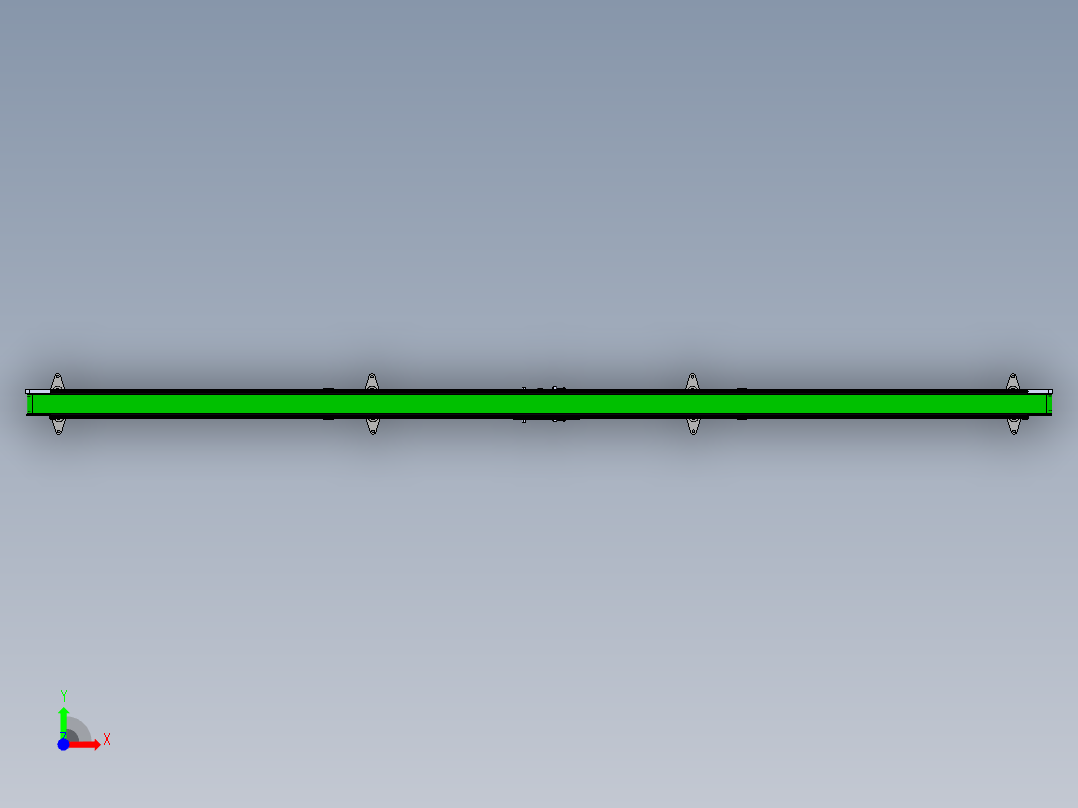 皮带输送机 (56)前视图