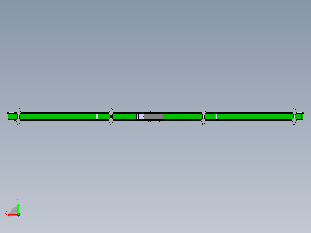 皮带输送机 (56)后视图